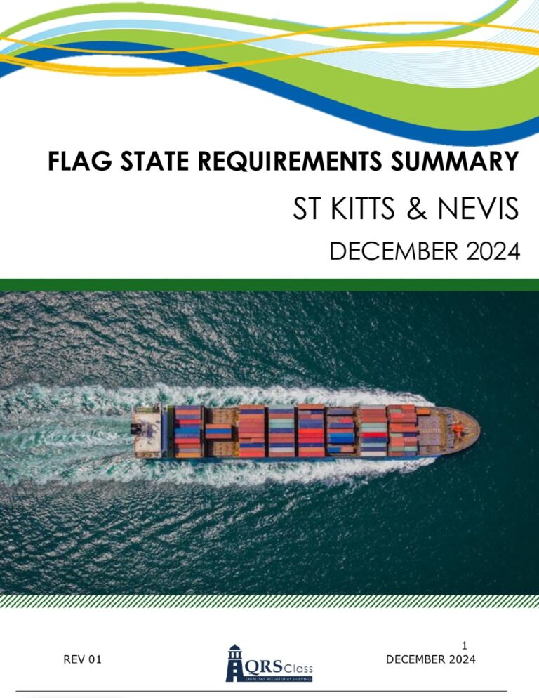 St Kitts & Nevis - Flag State Requirements Summary - December 2024